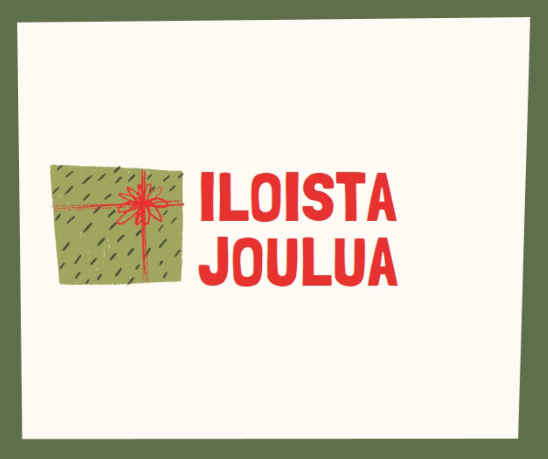 Hyvää joululahjaa white whimsical-color-block
