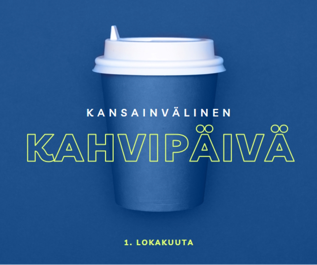 Kahvilakulttuuri blue modern-bold