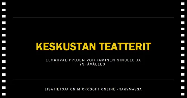 Lopputekstien pyöristäminen black modern-simple