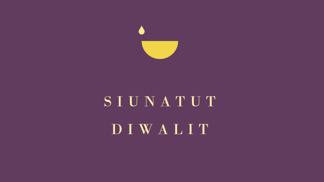Diwalin siunaukset purple modern-simple