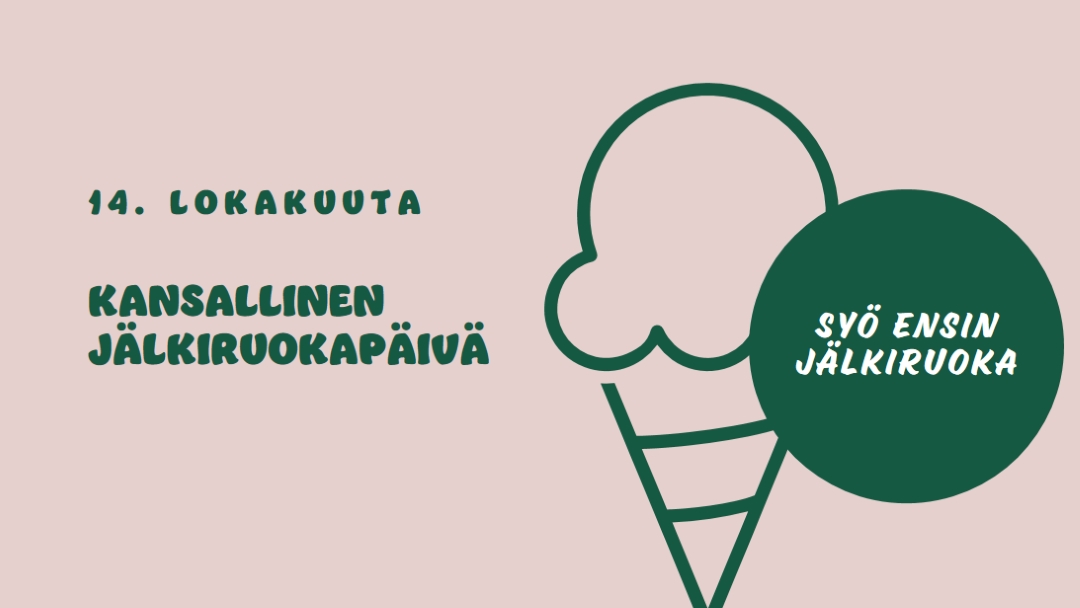 Kansallinen jälkiruokapäivä pink vintage-retro