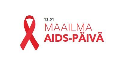 Maailman aids-päivän tunnustaminen white modern-simple