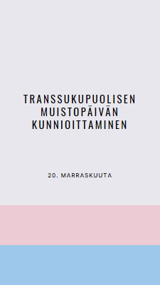 Trans-elämällä on merkitystä gray modern-simple