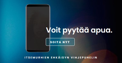 Pyydä apua blue modern-simple