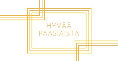 Hyvää pääsiäistä white modern-geometric-&-linear