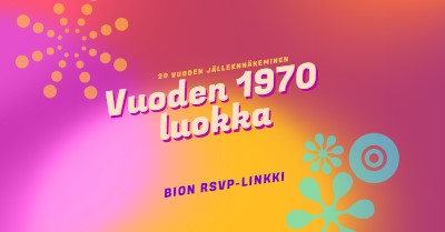 Säteilevä liukuväri red vintage-retro