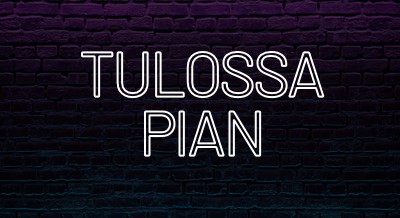 Tulossa pian luoksesi purple modern-bold