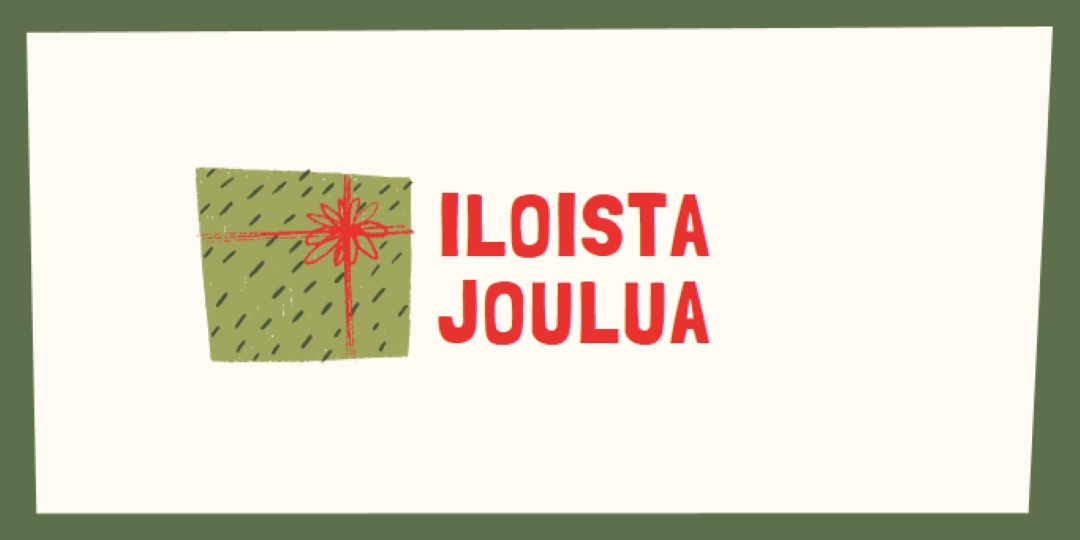 Hyvää joululahjaa white whimsical-color-block