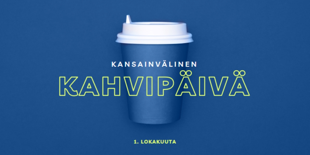 Kahvilakulttuuri blue modern-bold