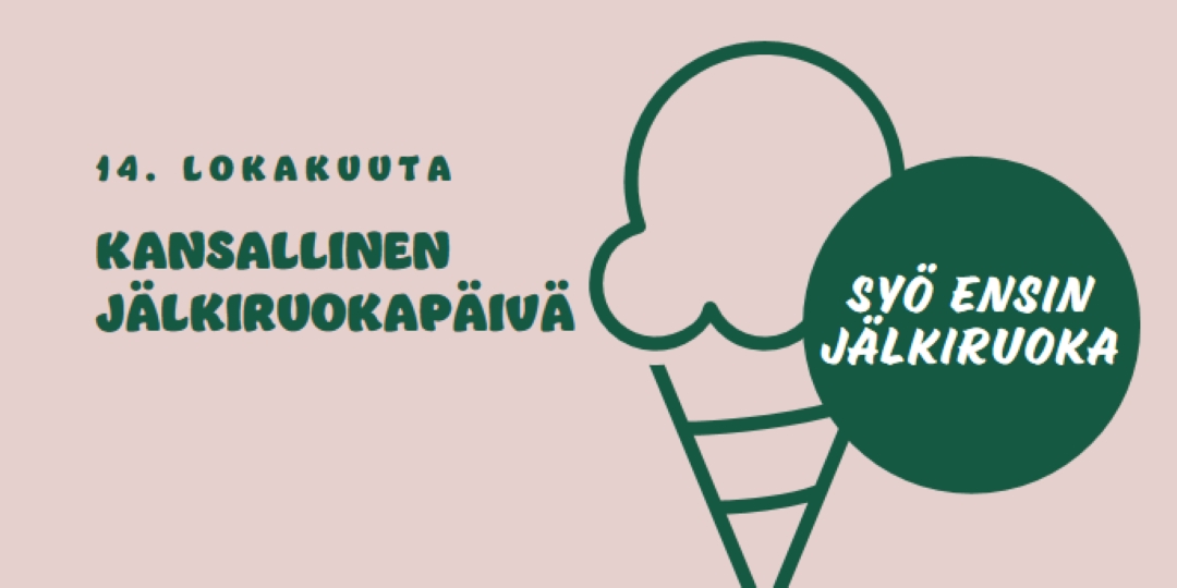 Kansallinen jälkiruokapäivä pink vintage-retro