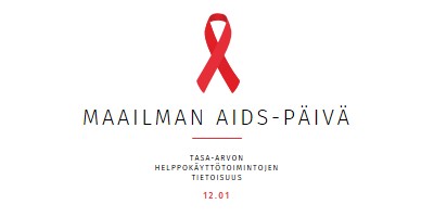 Aids-tietoisuuden lisääminen white modern-simple