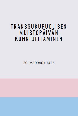 Trans-elämällä on merkitystä gray modern-simple