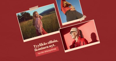 Tyylikäs äitienpäivä red collage,photo,dynamic,multi-photo,multi-image,montage