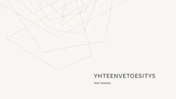 Minimalistinen, yksinkertainen myyntipuhe modern-simple