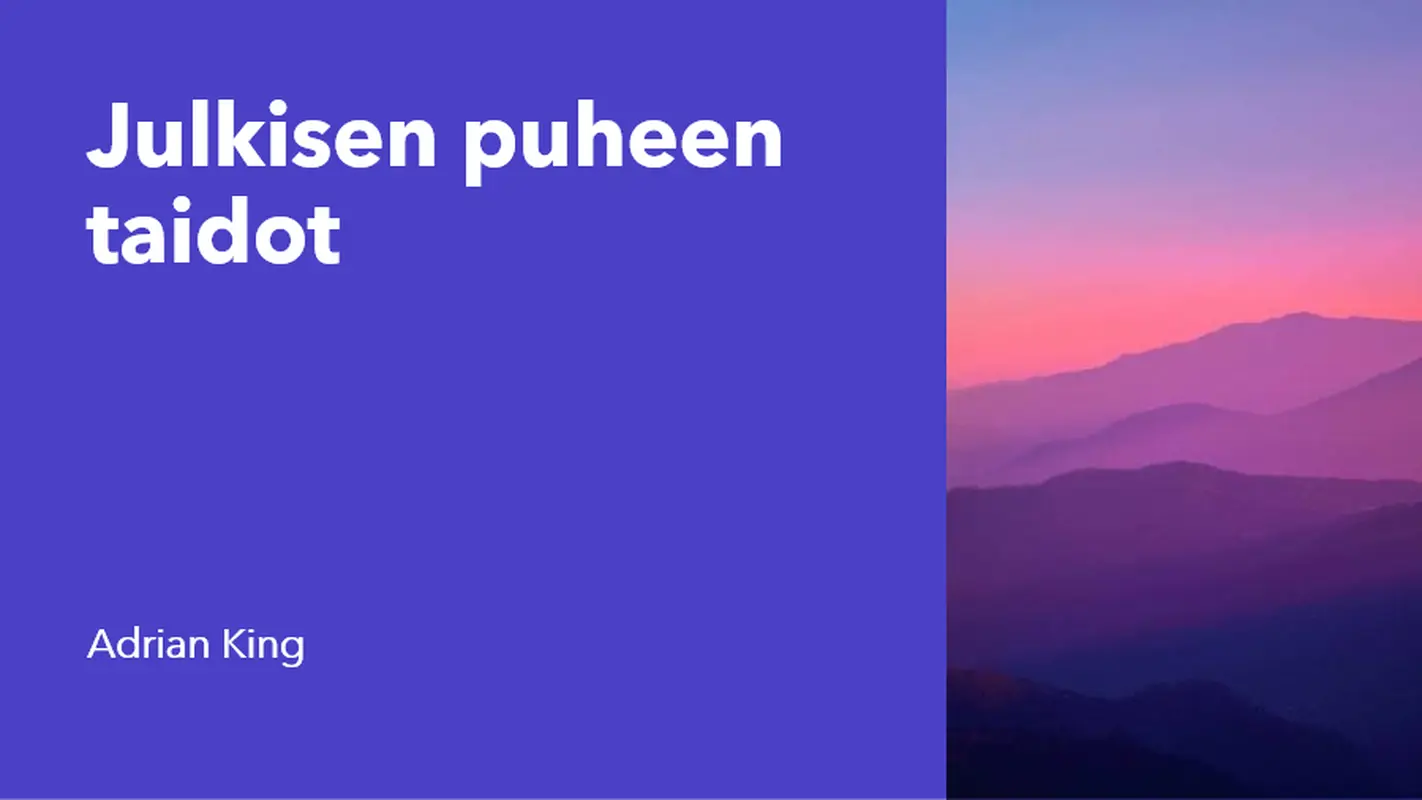 Värilohkomalli modern-simple