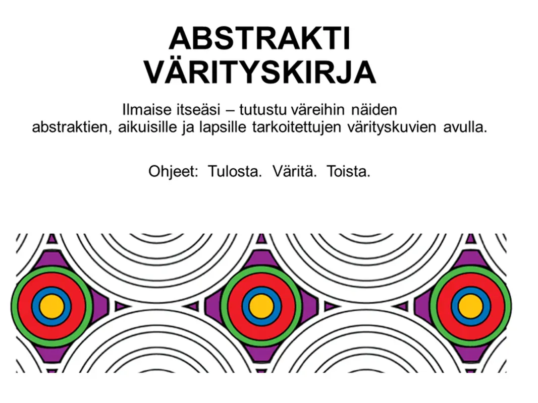 Abstrakti värityskirja