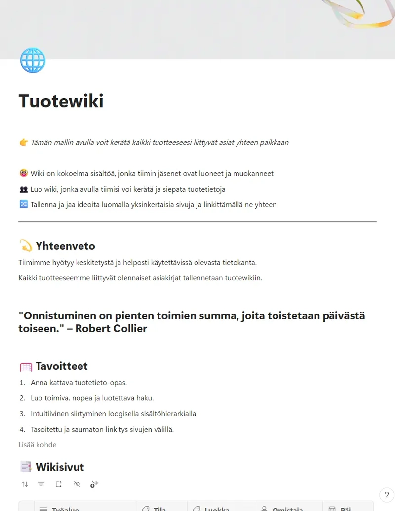 Tuotewiki