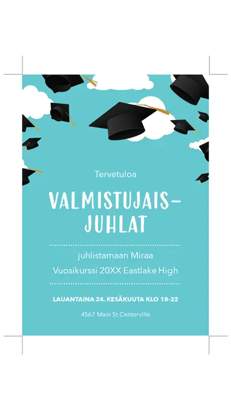 Valmistujaiskutsut