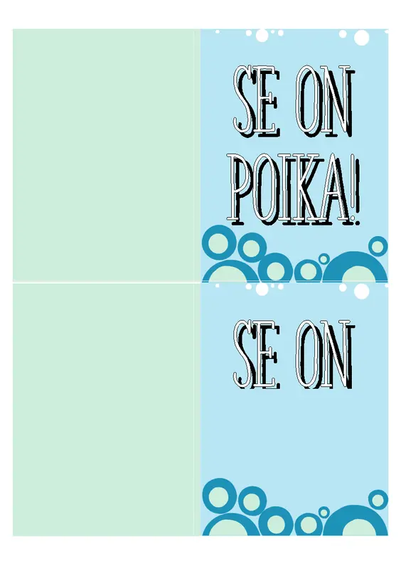 Kutsu vauvakutsuille – poika whimsical-color-block
