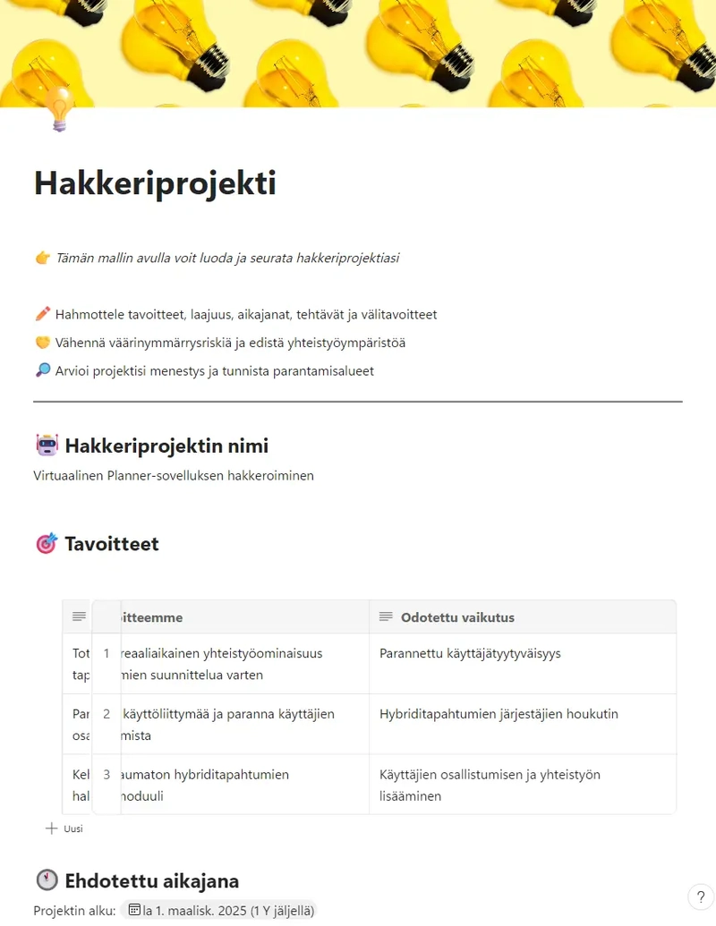 Hakkeriprojekti