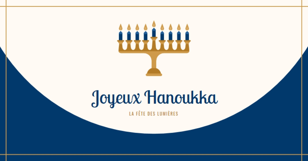 Aura de Menorah white modern-color-block