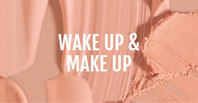 Réveil & maquillage pink modern-simple
