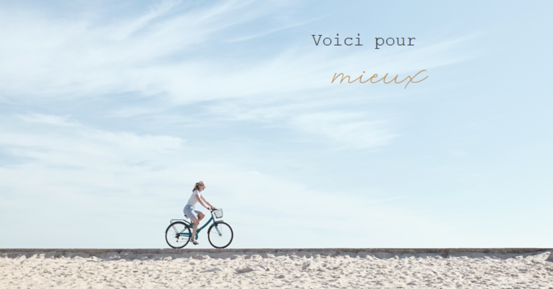 Voici à vous blue modern-simple