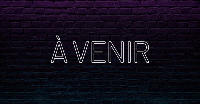 Bientôt disponible pour vous purple modern-bold