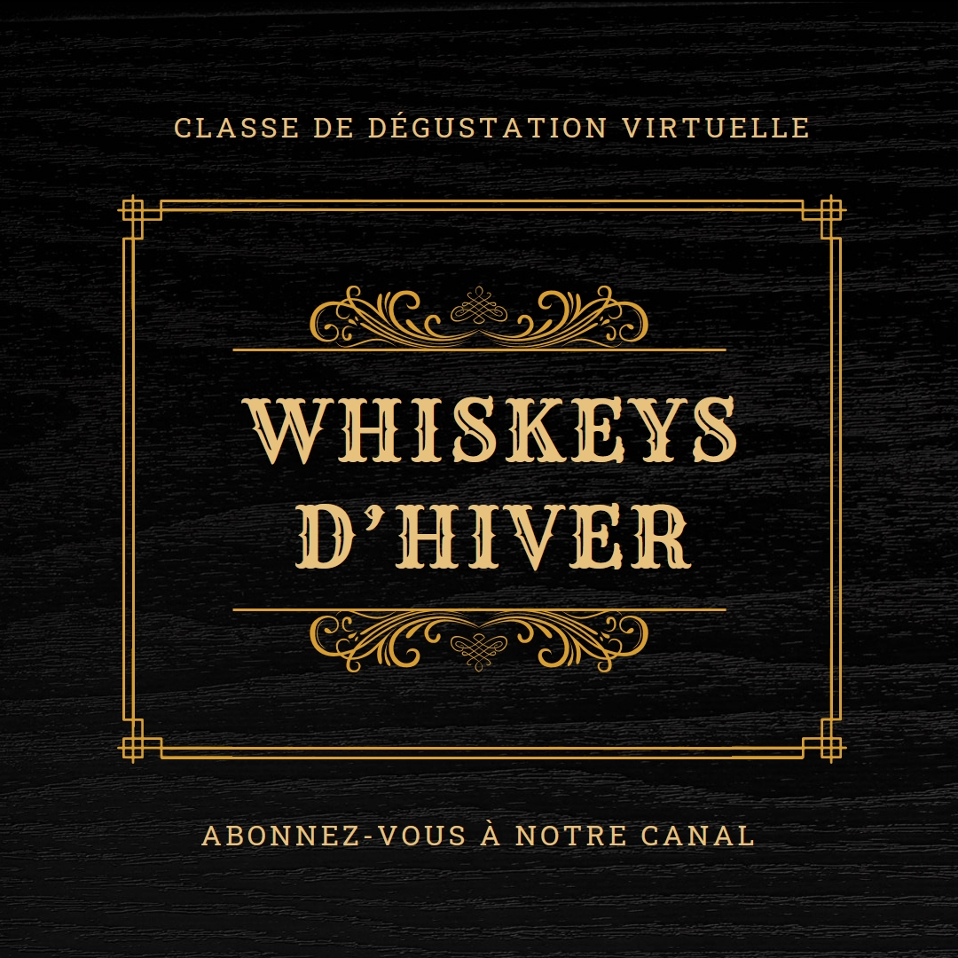 Whiskeys d’hiver black vintage-retro
