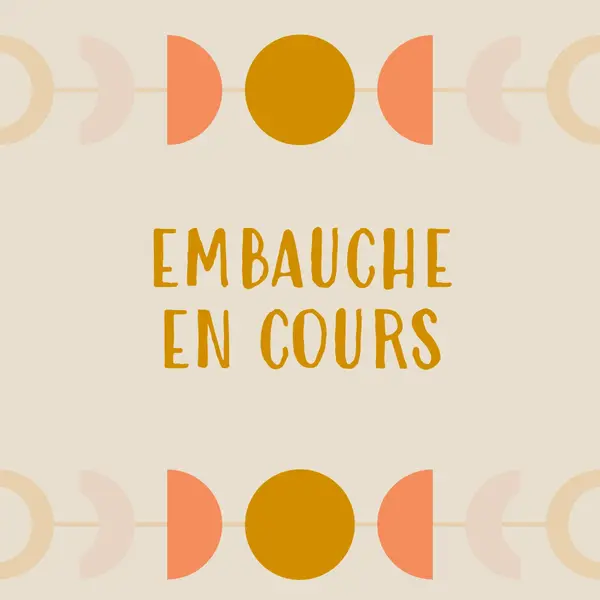 Cycles de la lune pastel yellow organic-boho