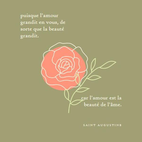 L’amour pousse ici green organic-simple