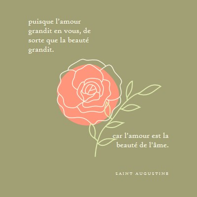 L’amour pousse ici green organic-simple