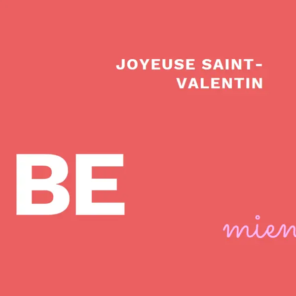 Être ou ne pas être red modern-simple