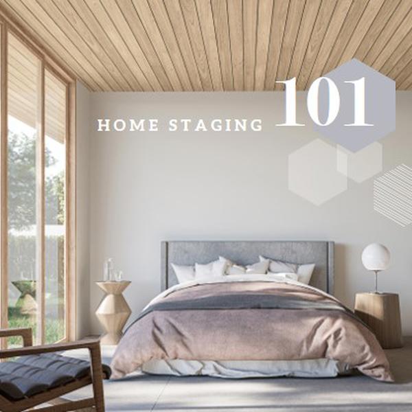 Home Staging 101 brown modern-geometric-&-linear