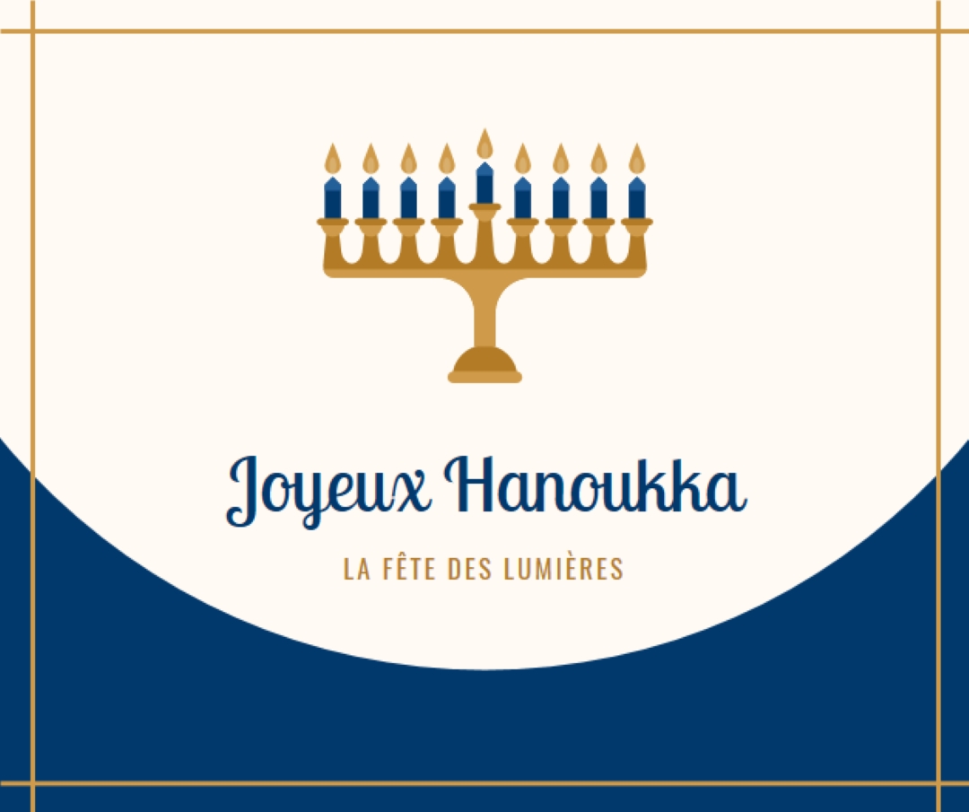 Aura de Menorah white modern-color-block