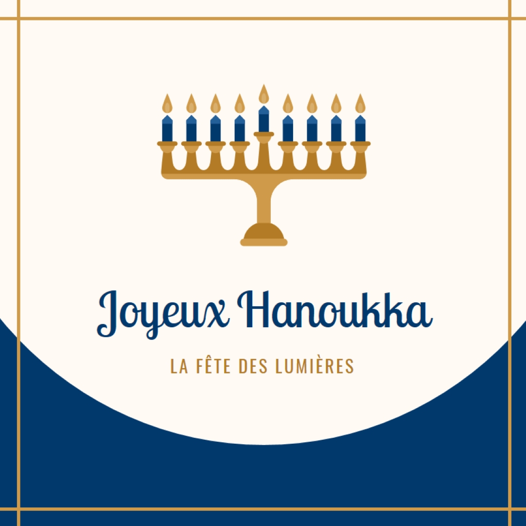 Aura de Menorah white modern-color-block