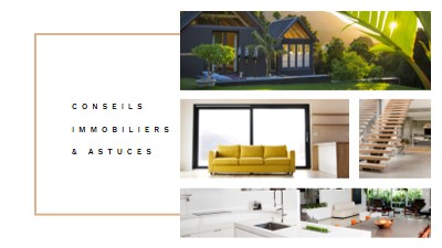 Conseils immobiliers white modern-simple