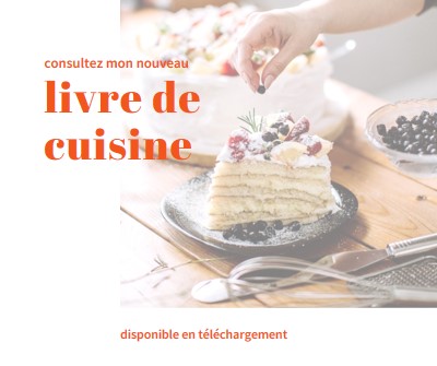 Consultez mon livre de recettes white modern-simple