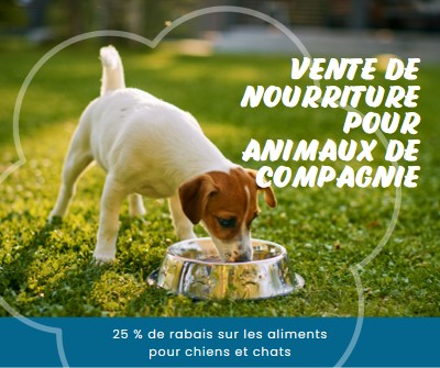 Vente de nourriture pour animaux de compagnie green organic-simple