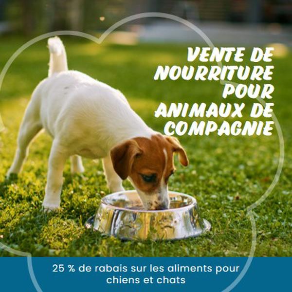 Vente de nourriture pour animaux de compagnie green organic-simple