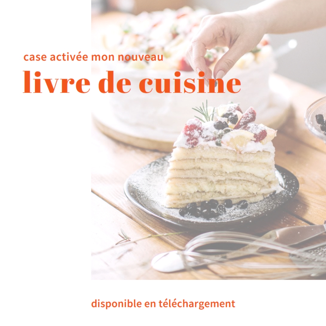 Consultez mon livre de recettes white modern-simple