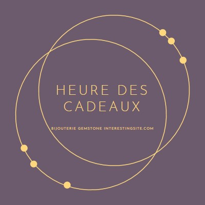 C’est l’heure des cadeaux purple modern-simple