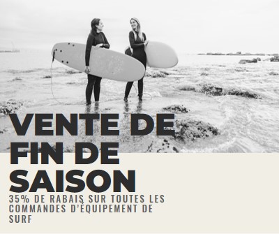 Les joies de la plage gray modern-bold