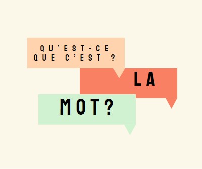 Jeu de mots white modern-bold