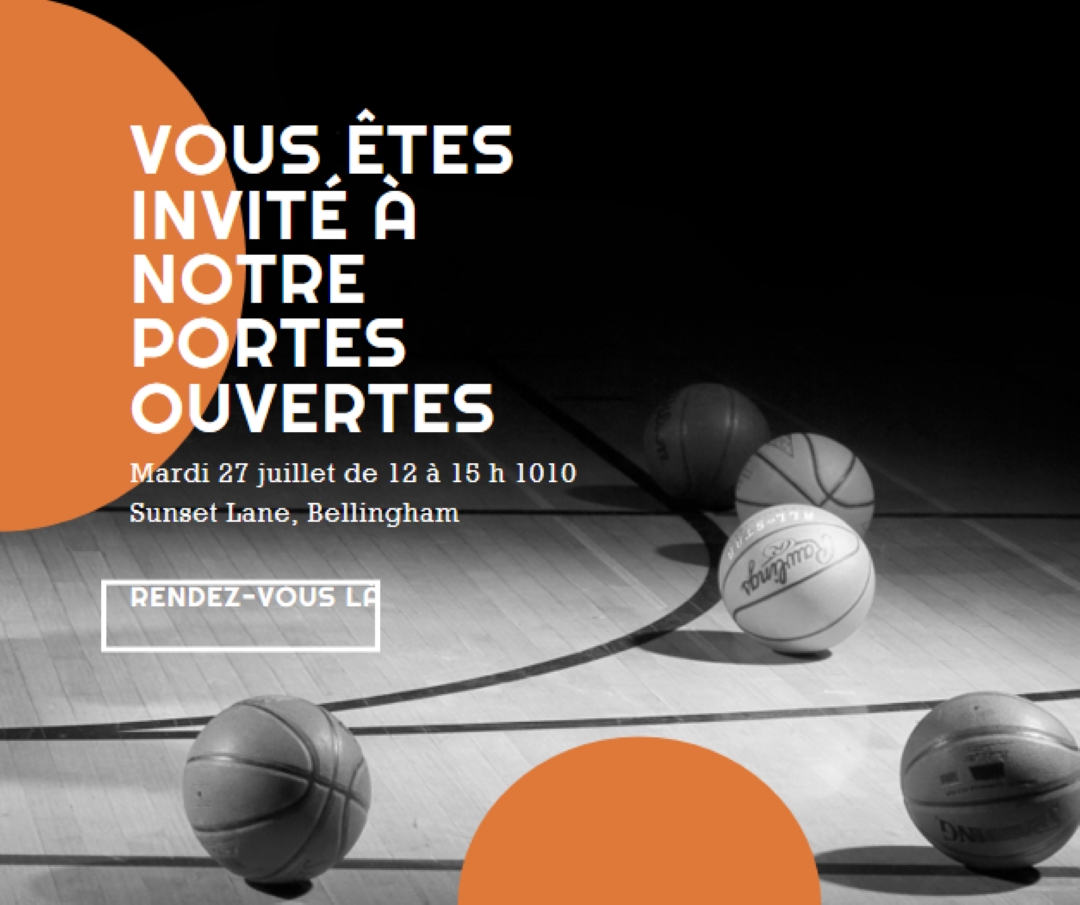 Portes ouvertes sur les sports black vintage-retro
