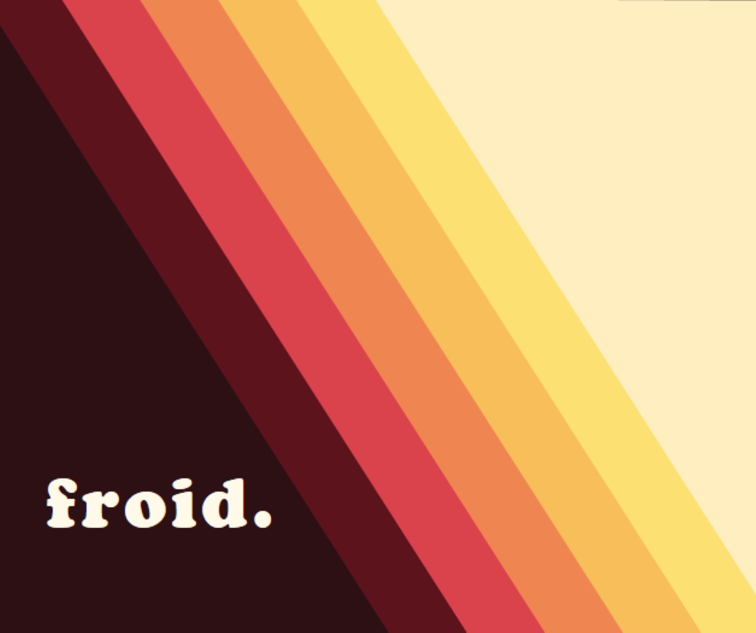 Hype stripe brown vintage-retro