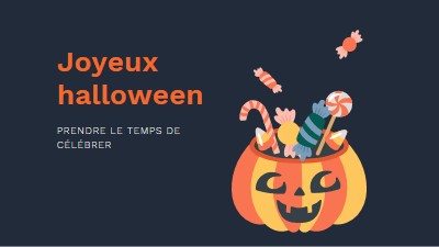 Avoir un doux Halloween black whimsical-line