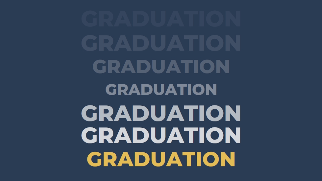 Beaucoup de graduations blue modern-bold