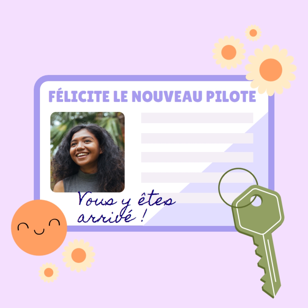Vous y êtes arrivé ! purple modern-color-block