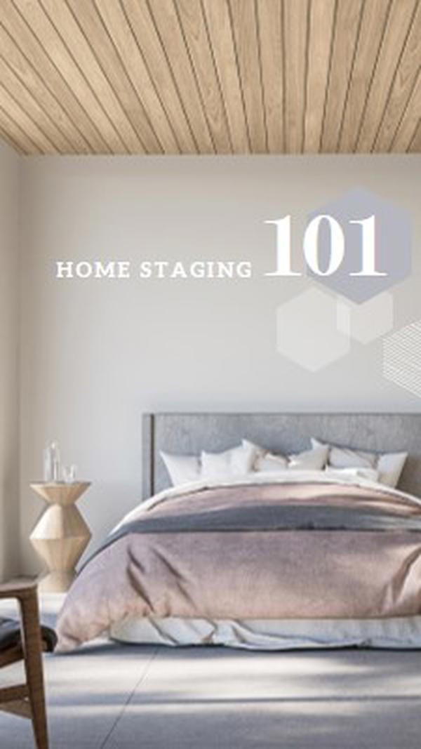 Home Staging 101 brown modern-geometric-&-linear